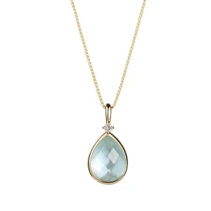 10K Yellow Gold Drop Candy Necklace