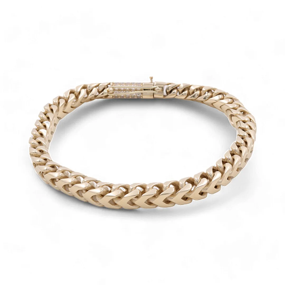 14K Yellow Gold Fashion Italian Bracelet