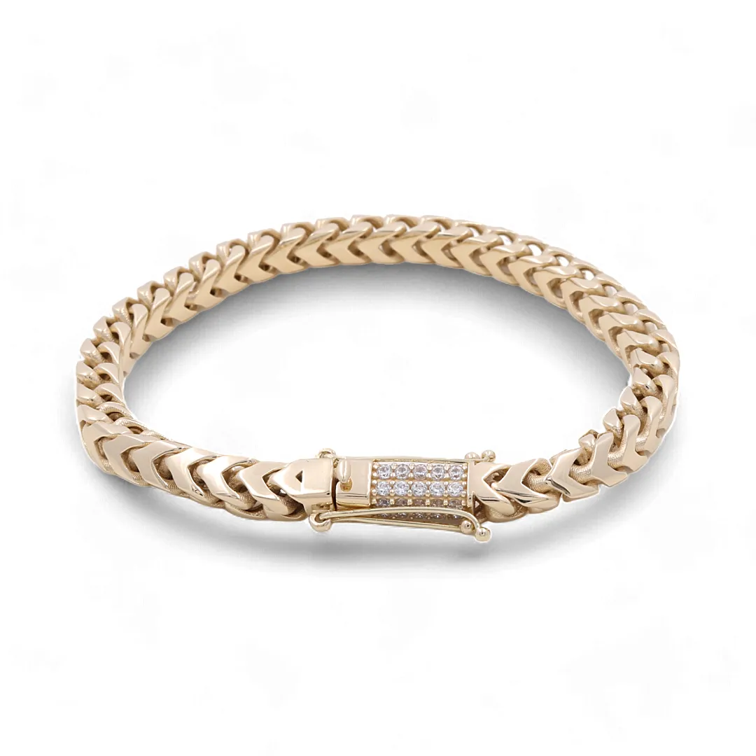 14K Yellow Gold Fashion Italian Bracelet