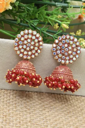 Big, Bold Jhumki: Multicolored Women's Partywear