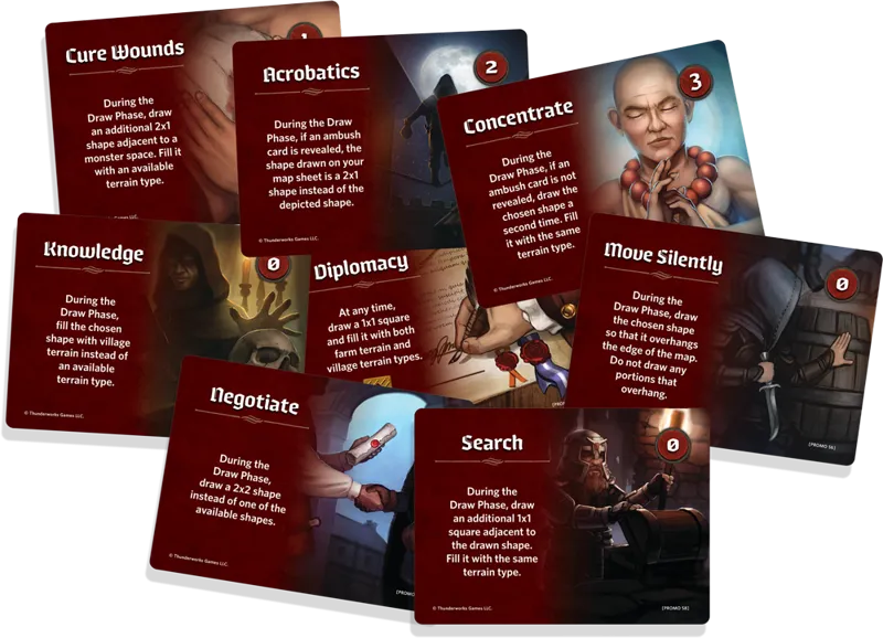Cartographers - Skills 1 Mini Expansion
