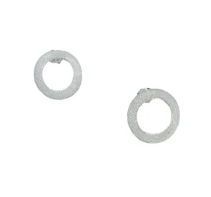 Circle Satin stud