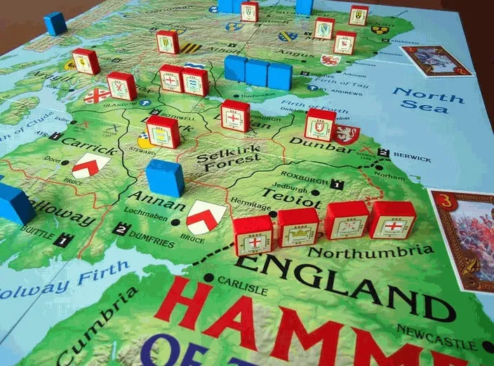 Columbia Games Hammer of the Scots 3rd Edition-Deluxe COL 3161DX