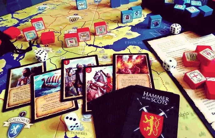 Columbia Games Hammer of the Scots 3rd Edition-Deluxe COL 3161DX