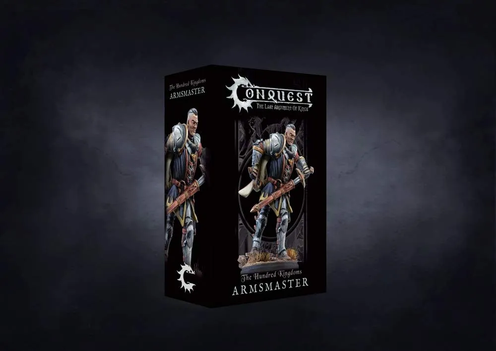 Conquest :The Hundred Kingdoms: Armsmaster Figure PAR PBW7228