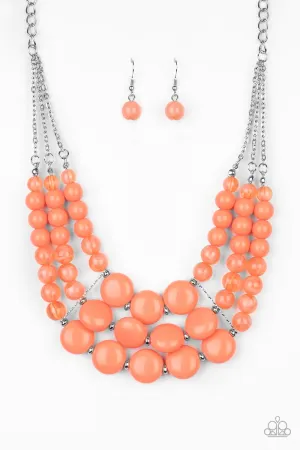 Flirtatiously Fruity - Orange Paparazzi Accessories