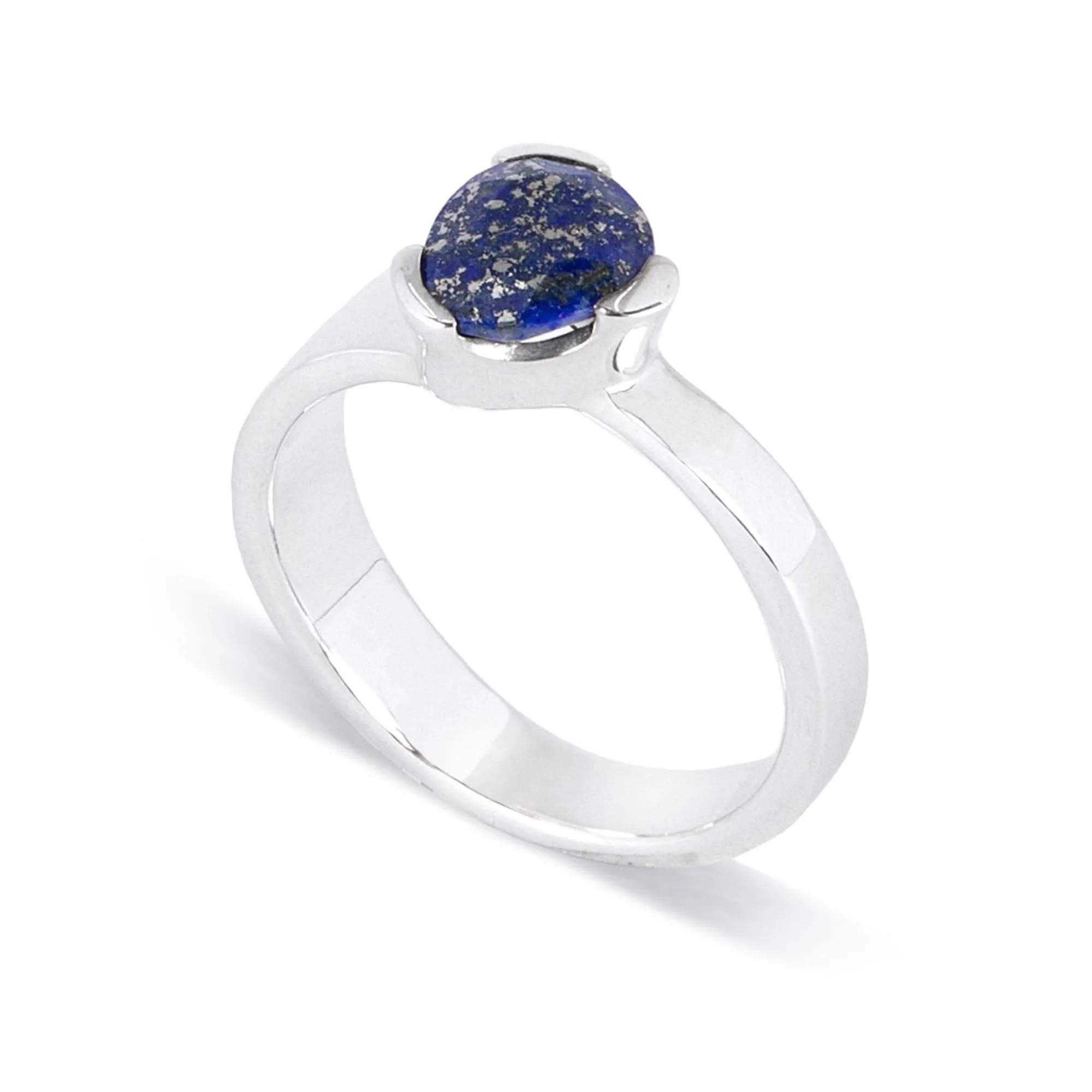 GEMPOWER STACKER RING - LAPIS LAZULI
