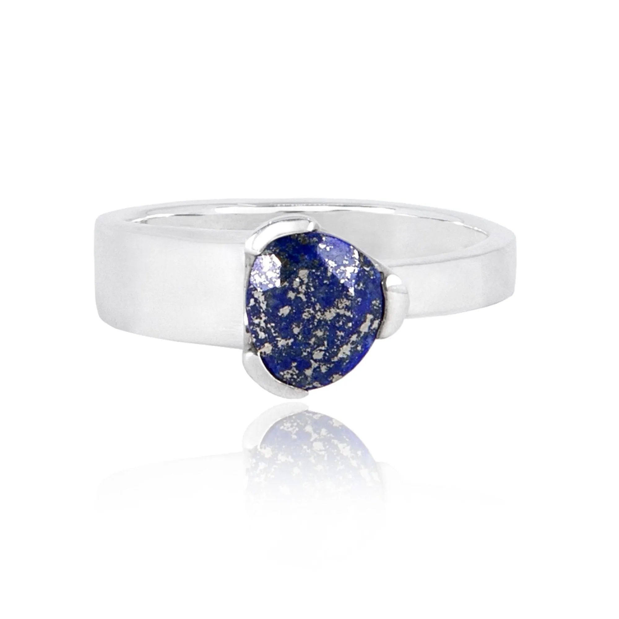 GEMPOWER STACKER RING - LAPIS LAZULI