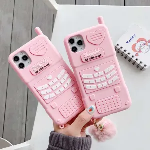 Kawaii Baby Pink iPhone Case