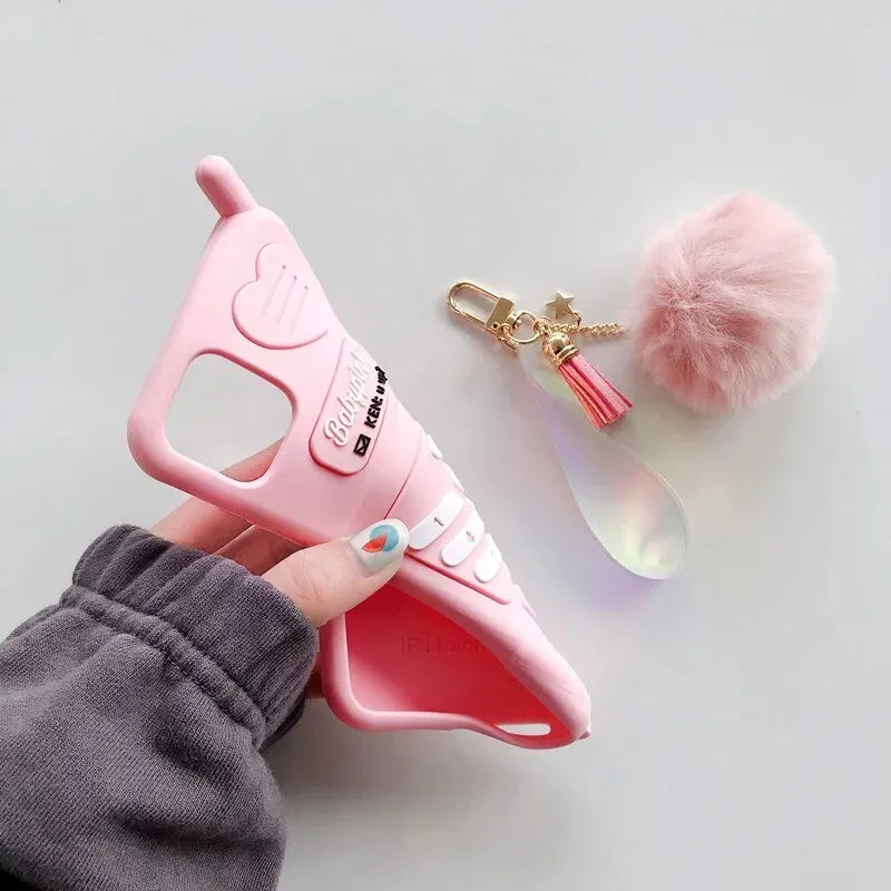 Kawaii Baby Pink iPhone Case