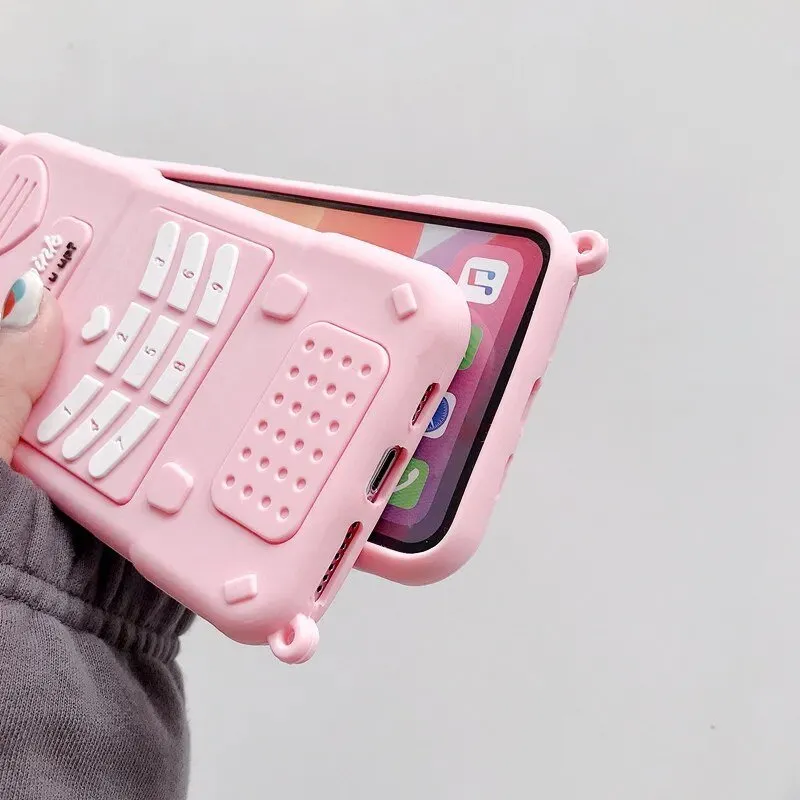 Kawaii Baby Pink iPhone Case