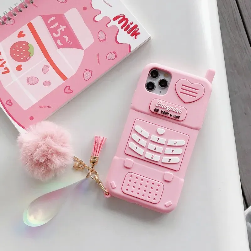Kawaii Baby Pink iPhone Case