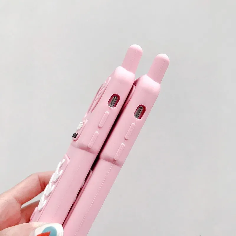 Kawaii Baby Pink iPhone Case
