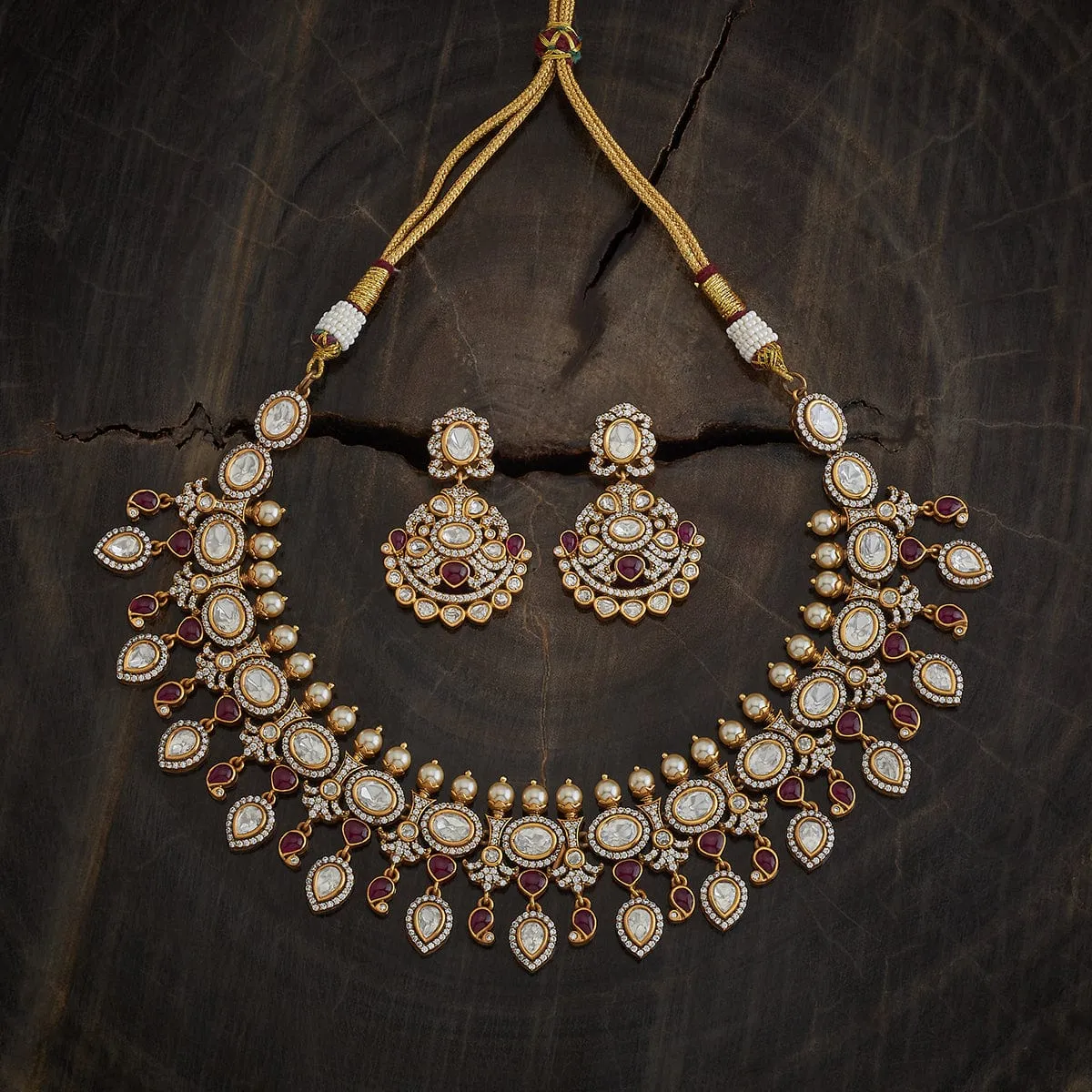 Kundan Necklace 176787