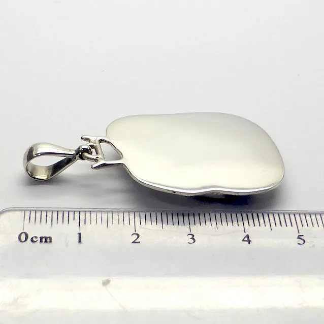 Lapis Lazuli & Coral Pendant, 925 Silver, kt