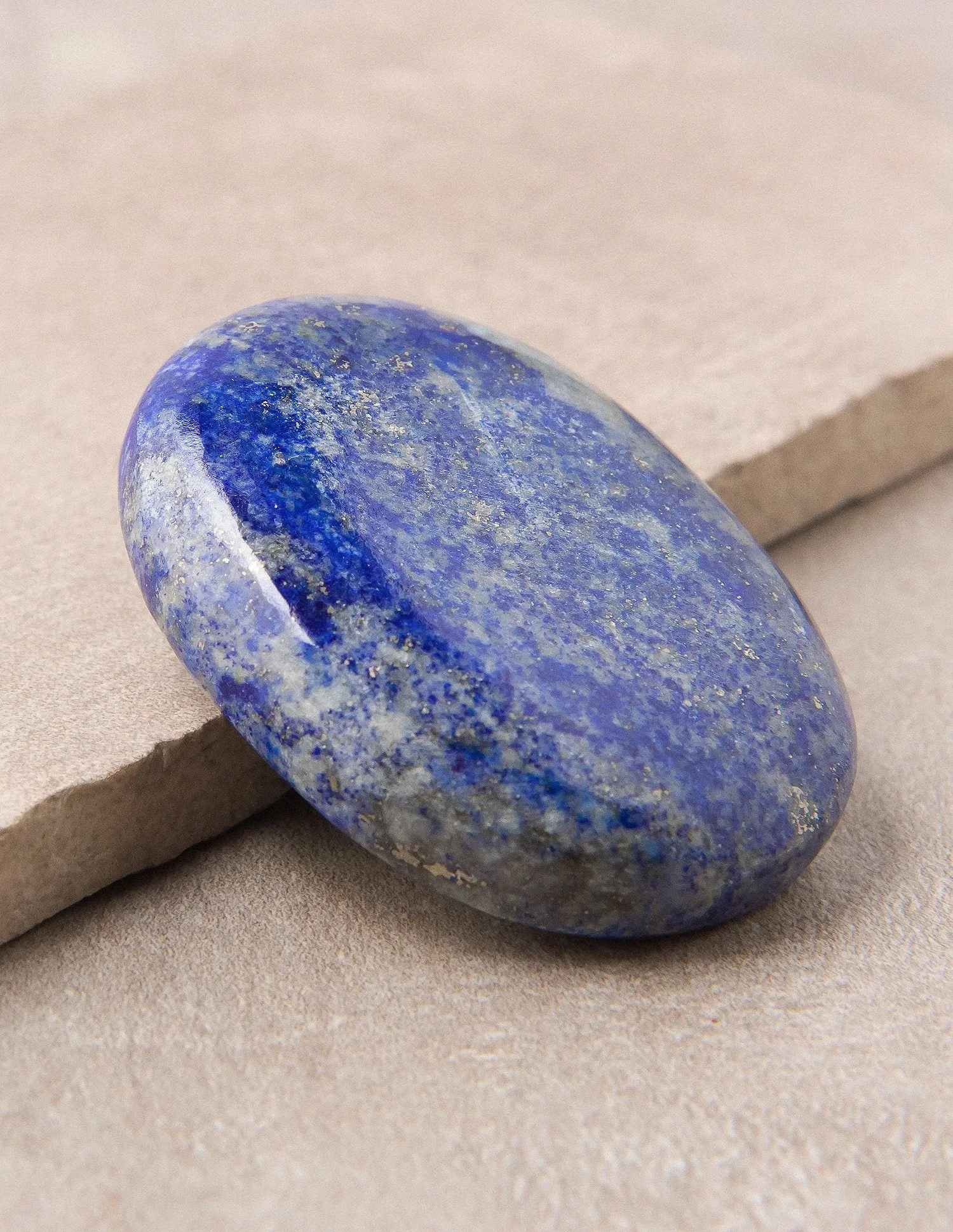 Lapis Palm Stone