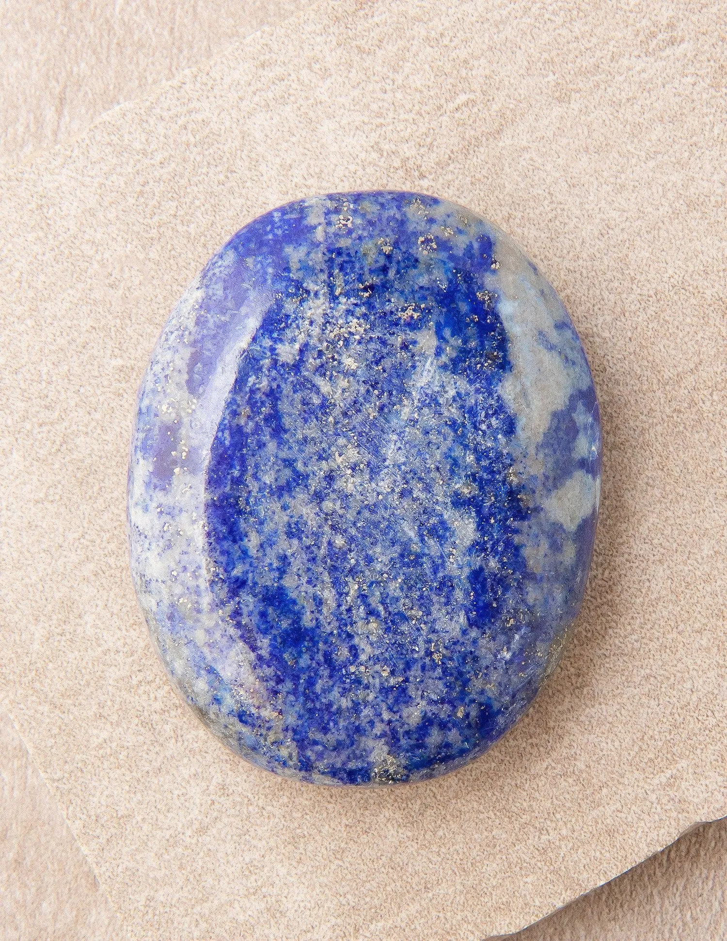 Lapis Palm Stone