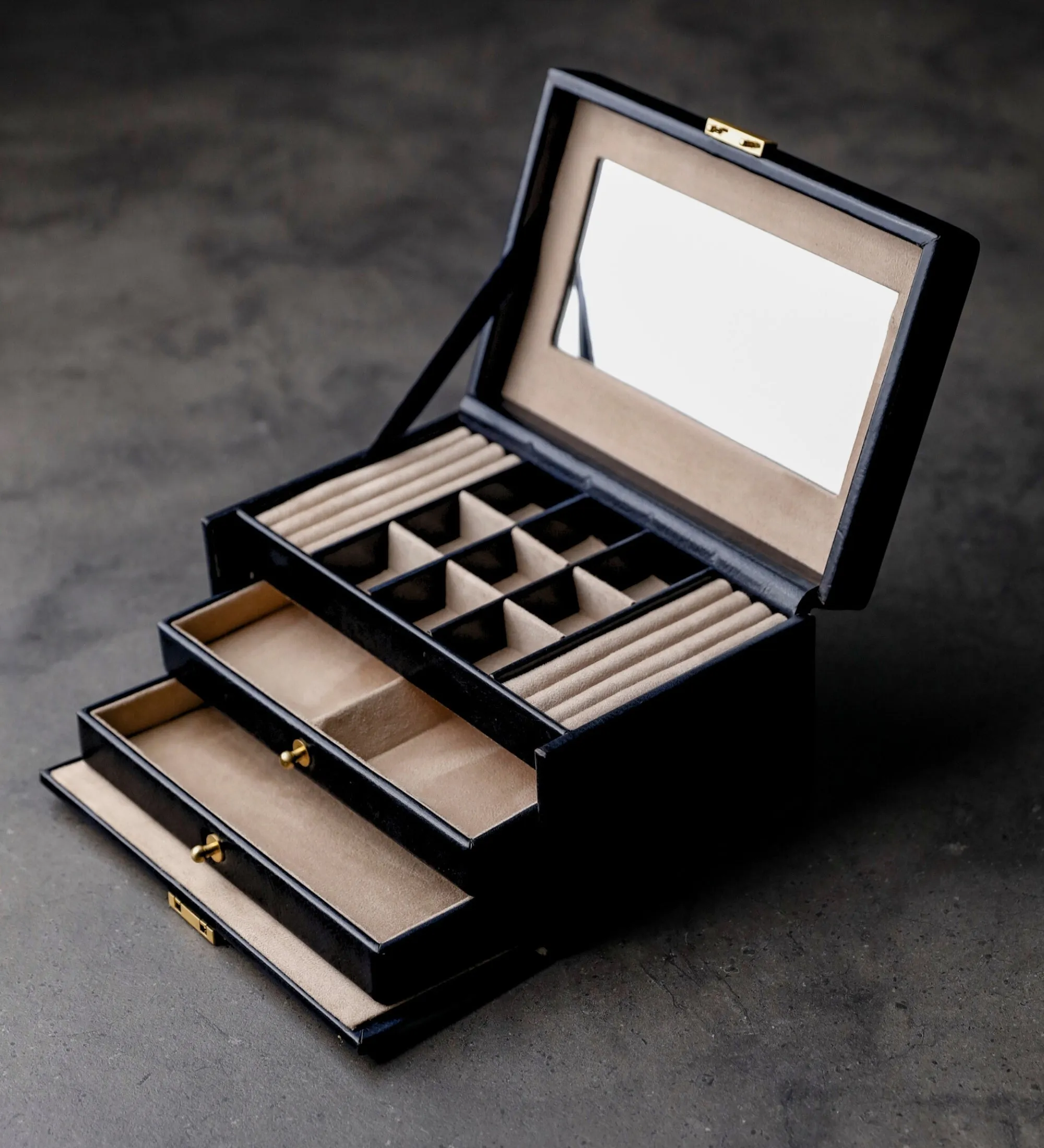 Leather Jewelry Box for Women - Beloved