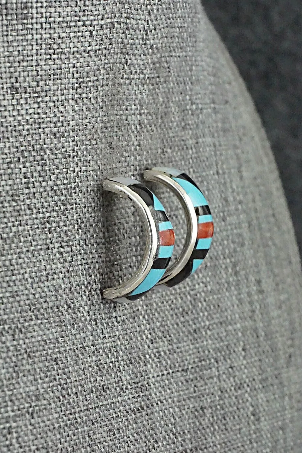Multi-Stone & Sterling Silver Earrings - Delberta Boone