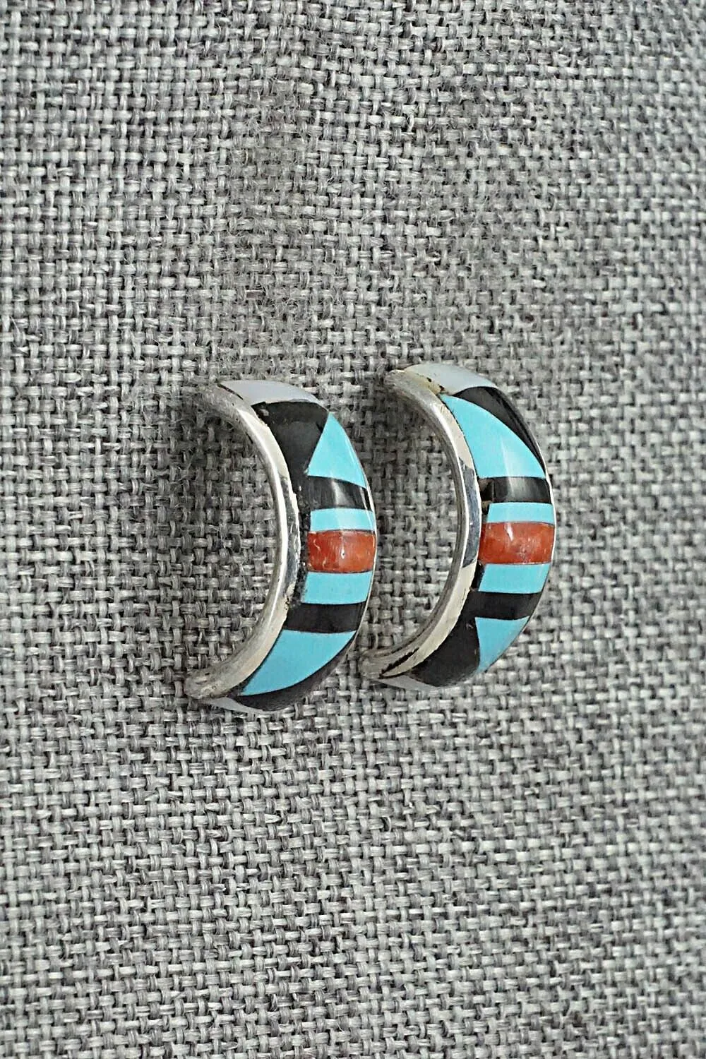Multi-Stone & Sterling Silver Earrings - Delberta Boone