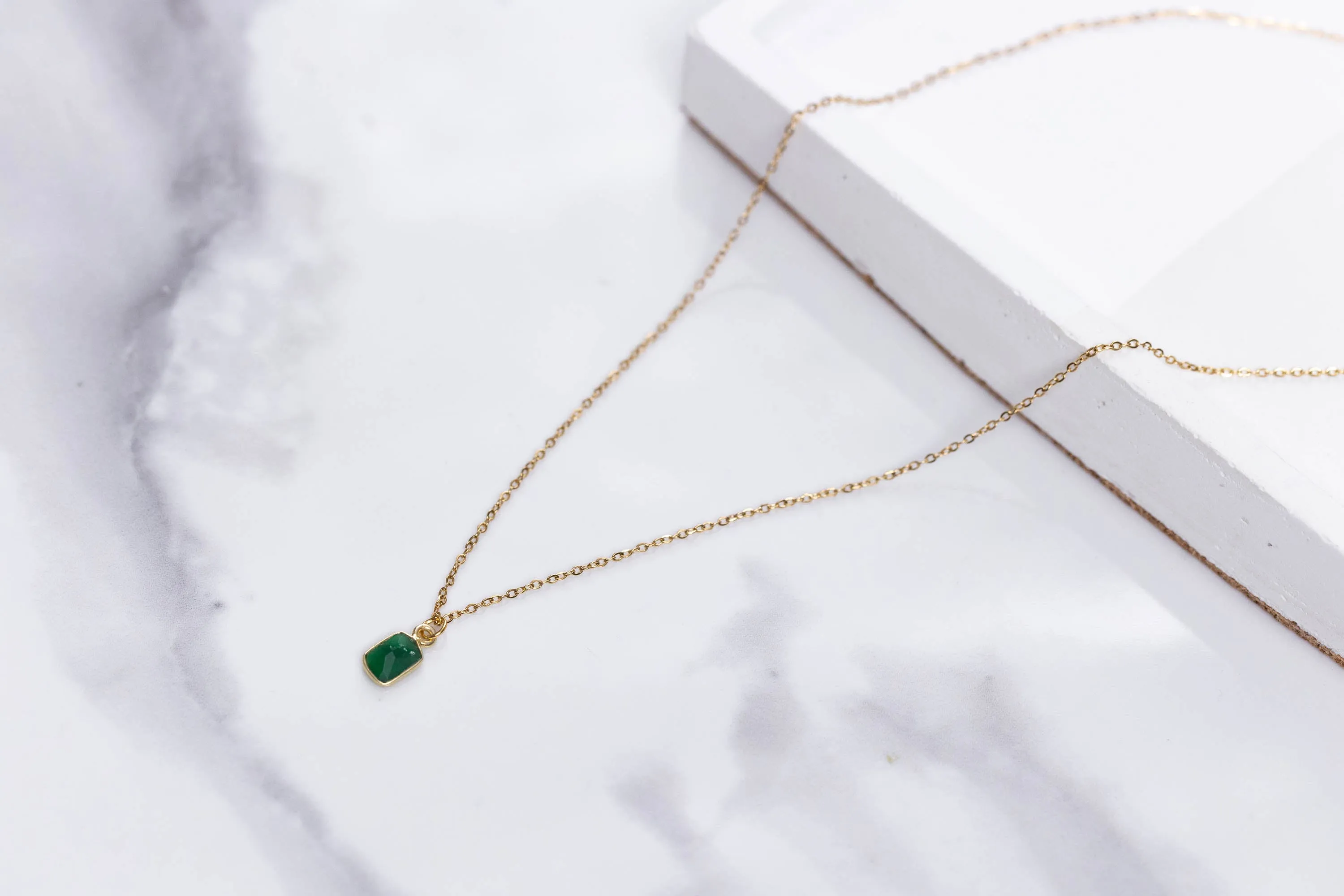 Precious stones pendant