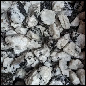Rainbow Moonstone, Rough Rock, per lb
