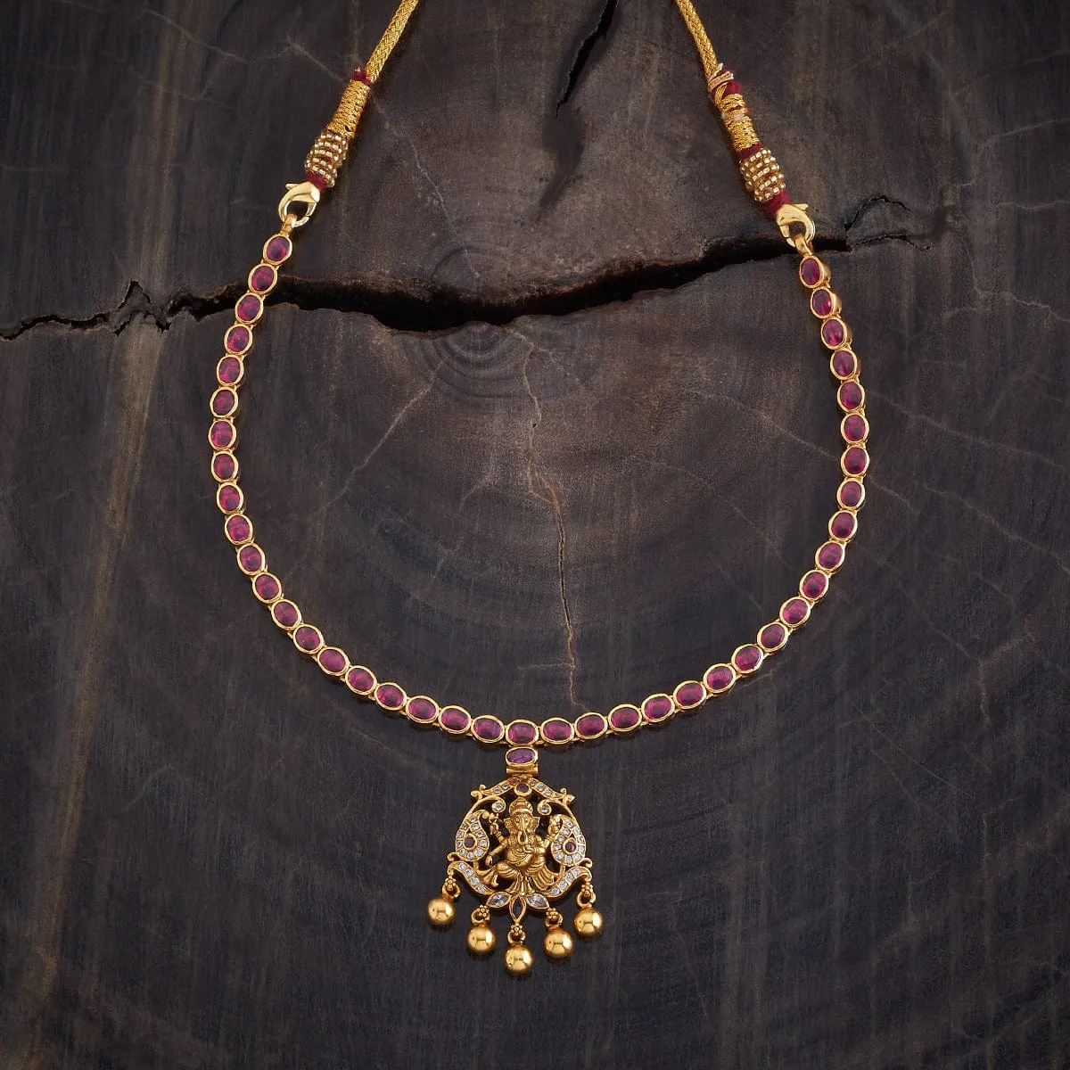 Silver Temple Necklace 173305