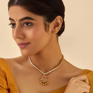 Silver Temple Necklace 173307