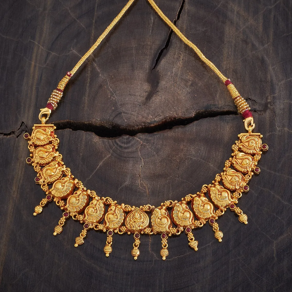 Silver Temple Necklace 177708