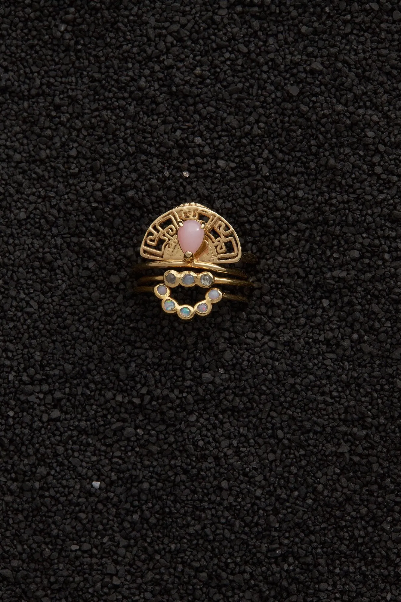 Studio Grun Offset Marquise Ring