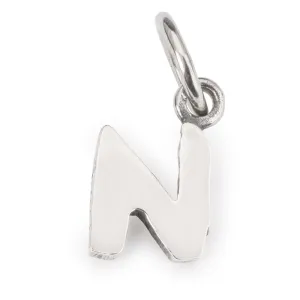 Trollbeads Letter N Tassel