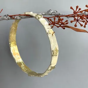 You are Made of Stars Enamel Bangle